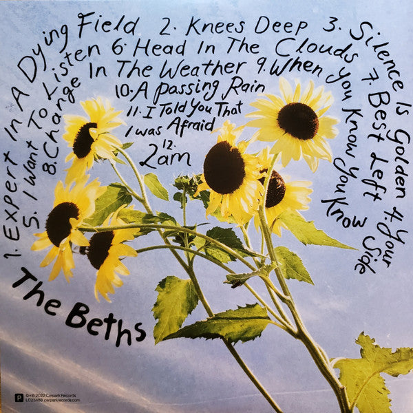 The Beths Expert In A Dying Field Carpark Records LP, Album, Can Mint (M) Mint (M)-The Happy Cap