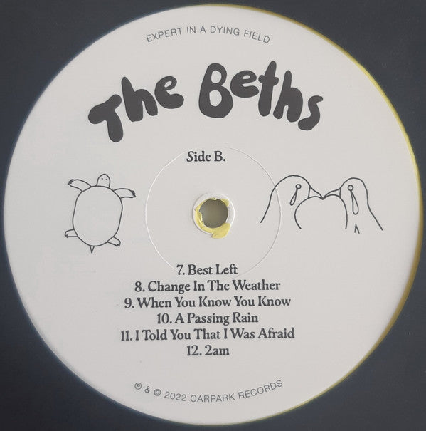 The Beths Expert In A Dying Field Carpark Records LP, Album, Can Mint (M) Mint (M)-The Happy Cap