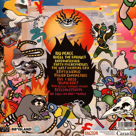 The Burning Hell  Garbage Island | Mint (M) Mint (M)-The Happy Cap