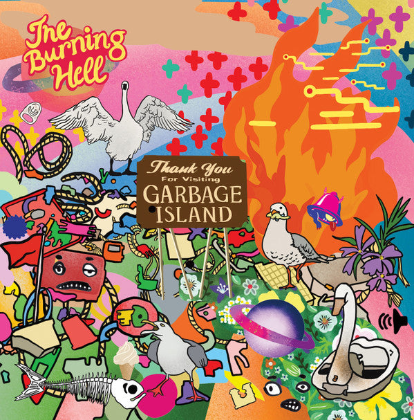 The Burning Hell  Garbage Island | Mint (M) Mint (M)-The Happy Cap