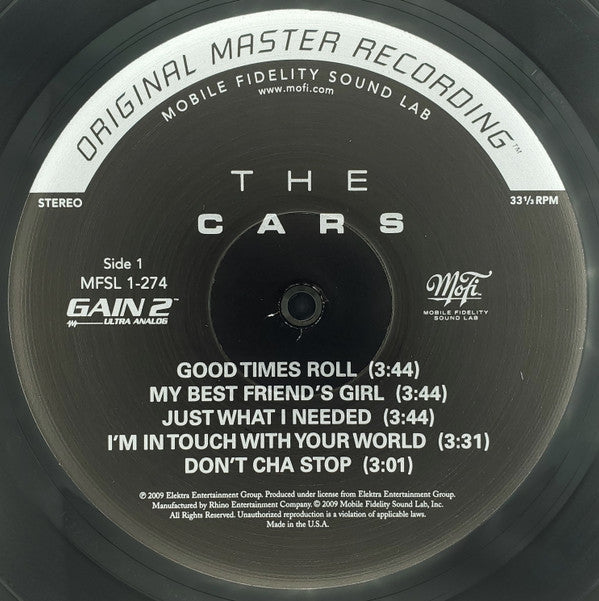 The Cars - The Cars | Mint (M) Mint (M)-The Happy Cap