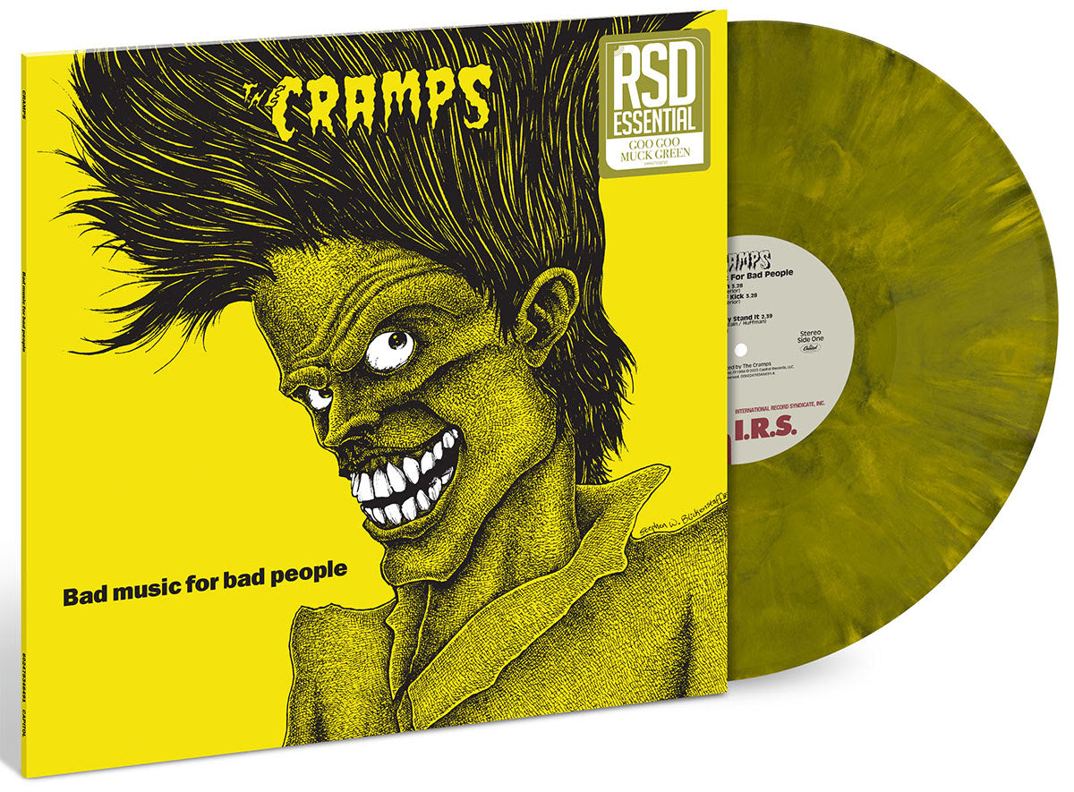 The Cramps - Bad Music For Bad People (GREEN VINYL) |-The Happy Cap