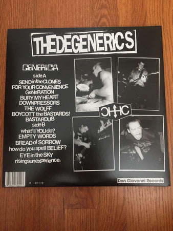 The Degenerics - Generica | Mint (M) Mint (M)-The Happy Cap