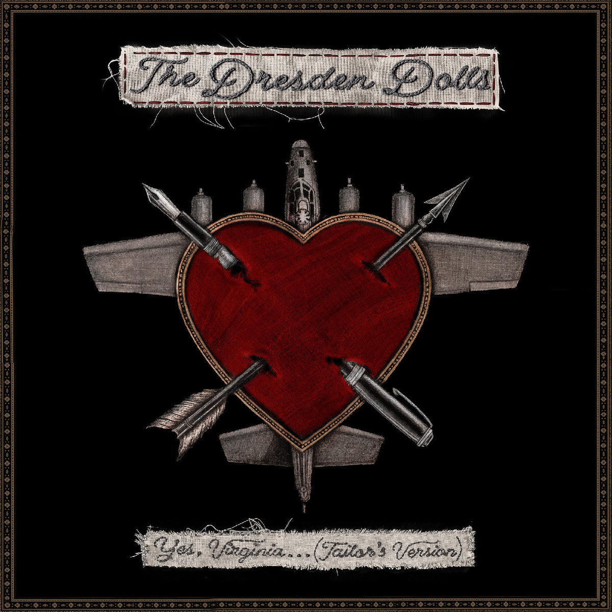 The Dresden Dolls - (PRESALE 9/18/26) Yes, Virginia…(Tailor's Version) (IEX RUBY 2xVINYL) | NEW-The Happy Cap