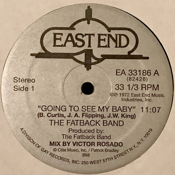 The Fatback Band - Going To See My Baby | Mint (M) Generic-The Happy Cap