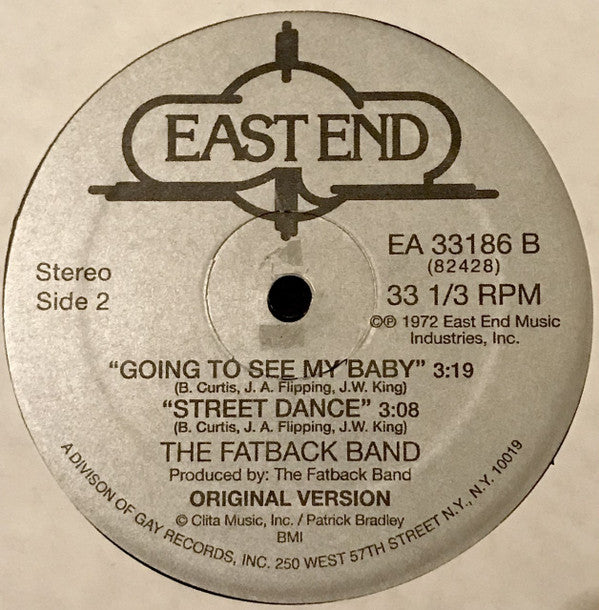 The Fatback Band - Going To See My Baby | Mint (M) Generic-The Happy Cap