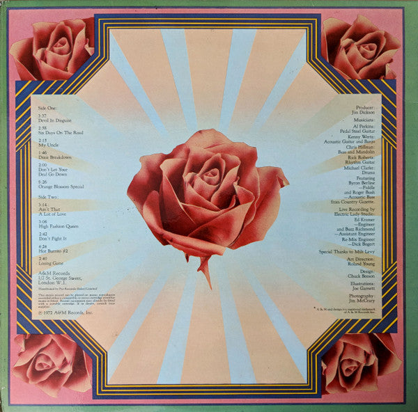 The Flying Burrito Bros - The Last Of The Red Hot Burritos | Very Good Plus (VG+) Near Mint (NM)-The Happy Cap