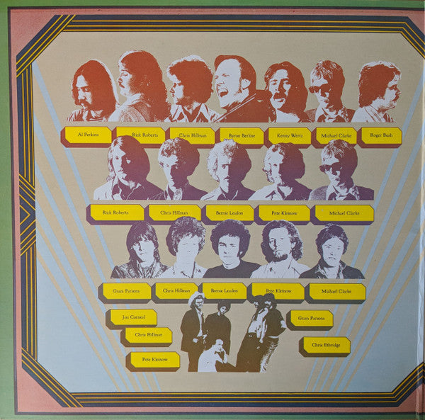 The Flying Burrito Bros - The Last Of The Red Hot Burritos | Very Good Plus (VG+) Near Mint (NM)-The Happy Cap