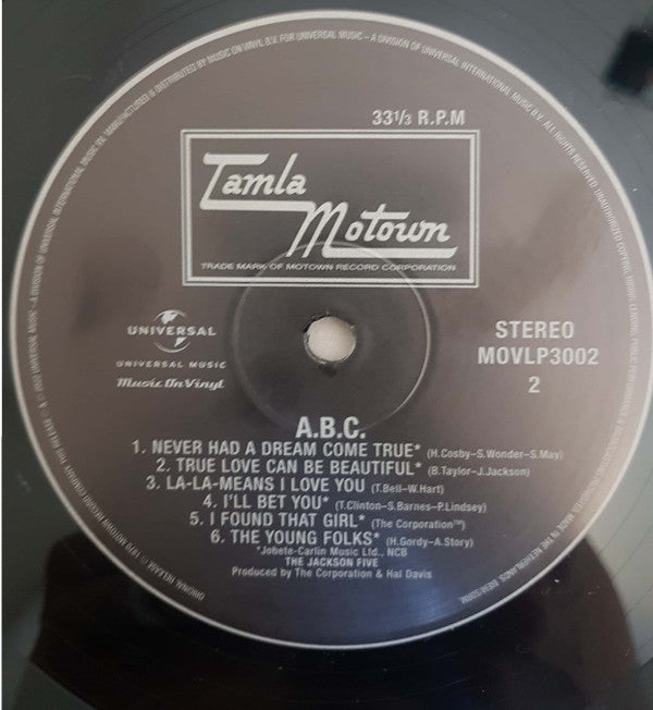 The Jackson 5 - ABC | Mint (M) Mint (M)-The Happy Cap