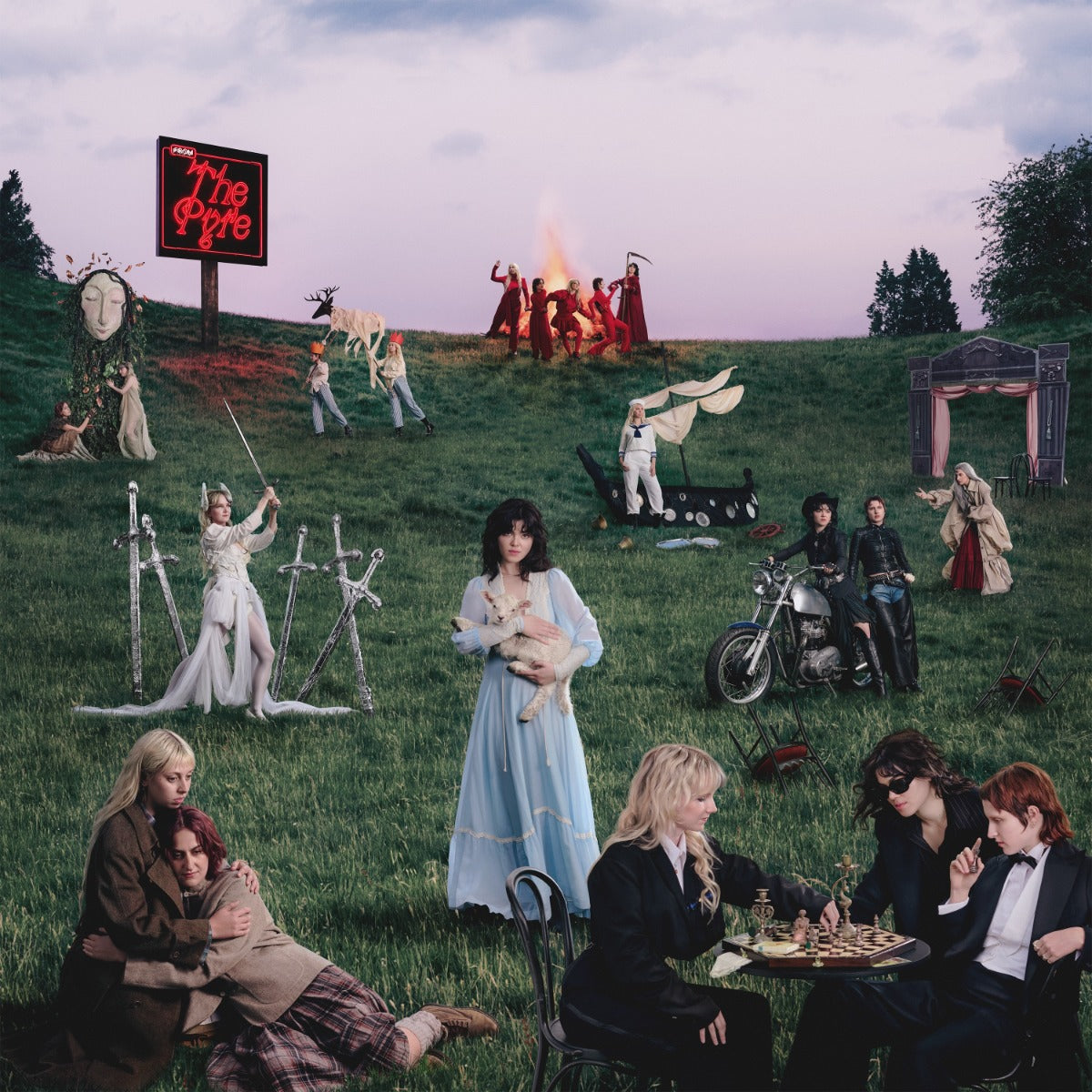 The Last Dinner Party - From The Pyre [Neon Pink LP] | Mint (M) Mint (M)-The Happy Cap