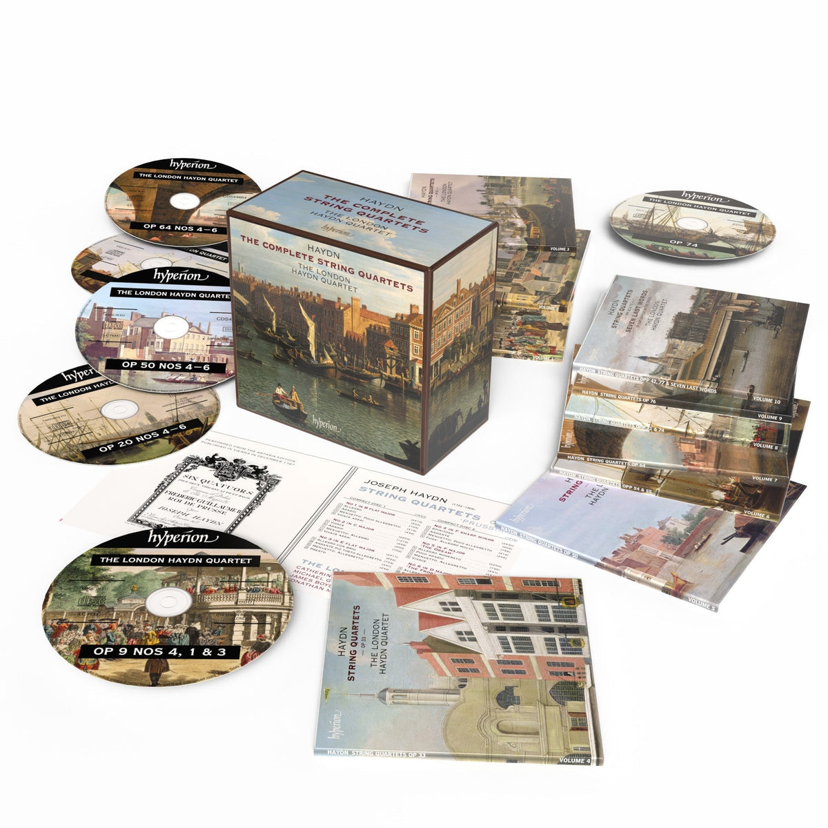 The London Haydn Quartet - Haydn: The Complete String Quartets [20 Cd Box Set] |-The Happy Cap