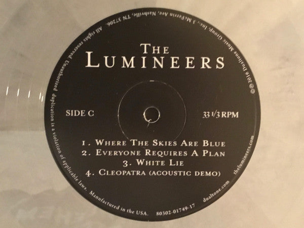 The Lumineers Cleopatra Dualtone 2xLP, Album, Dlx, Sla Mint (M) Mint (M)-The Happy Cap