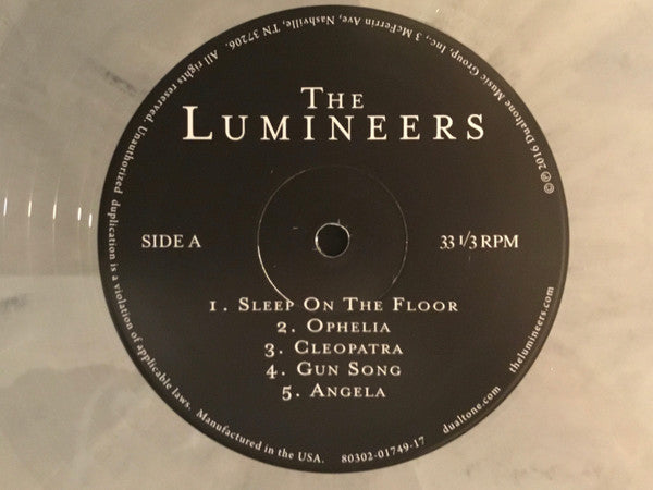 The Lumineers Cleopatra Dualtone 2xLP, Album, Dlx, Sla Mint (M) Mint (M)-The Happy Cap
