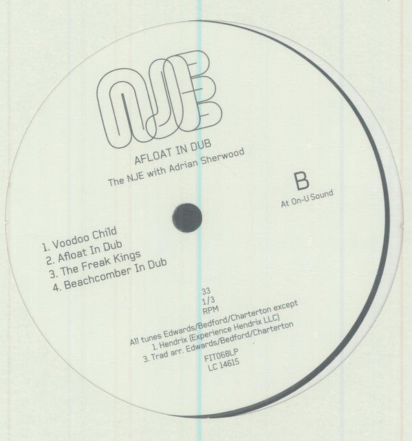 The Near Jazz Experience With Adrian Sherwood - Afloat In Dub | Mint (M) Generic-The Happy Cap