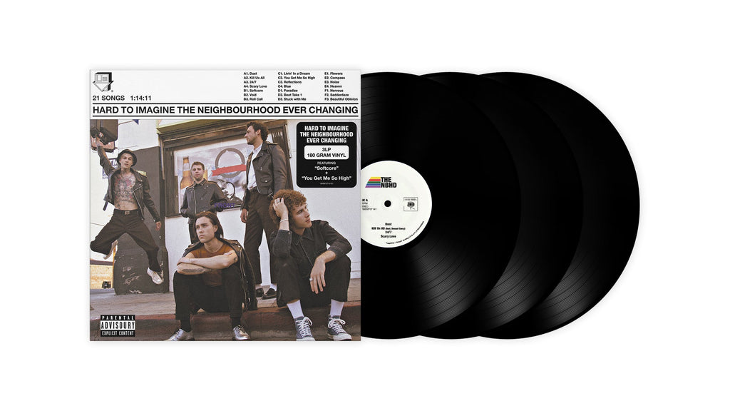 The Neighbourhood - Hard To Imagine The Neighbourhood Ever Changing (3LP) | Mint (M) Mint (M)-The Happy Cap