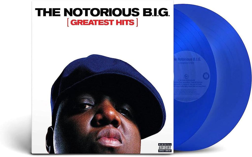 The Notorious B.I.G. - Greatest Hits [Explicit Content] (Limited Edition, Blue Vinyl) (2 Lp's) | Mint (M) Mint (M)-The Happy Cap