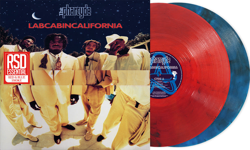 The Pharcyde - Labcabincalifornia (RSD Essentials 30th Anniversary 2xBLUE/RED/SMOKE VINYL) | Mint (M) Mint (M)-The Happy Cap