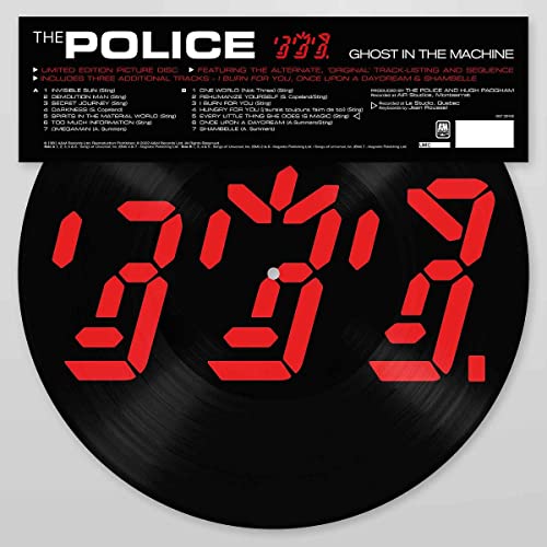 The Police - Ghost In The Machine [Picture Disc] | Mint (M) Mint (M)-The Happy Cap