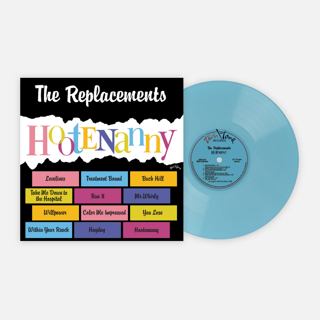 The Replacements - Hootenanny (VMP EXCLUSIVE: BLUE VINYL) | Mint (M) Mint (M)-The Happy Cap