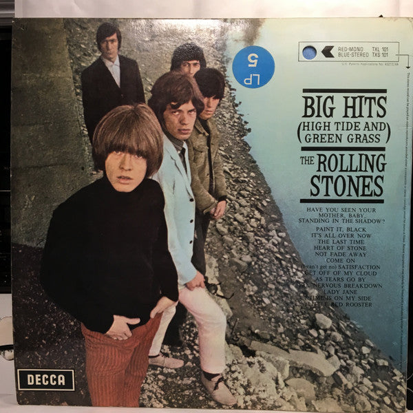 The Rolling Stones - Big Hits [High Tide And Green Grass] | Near Mint (NM) Near Mint (NM)-The Happy Cap
