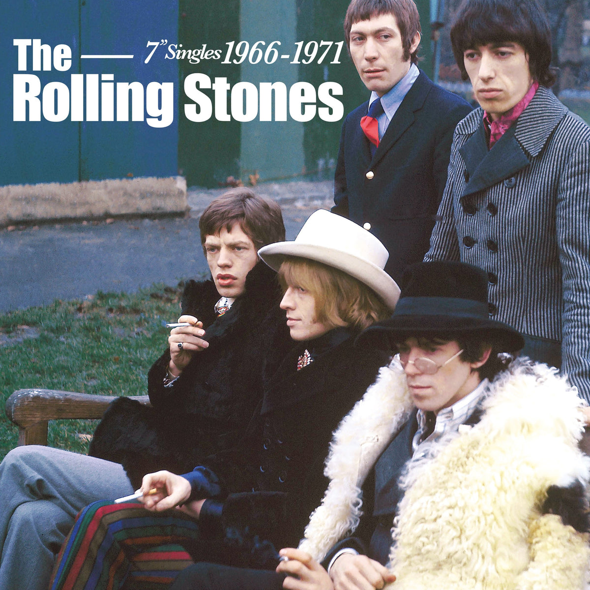 The Rolling Stones - The Rolling Stones Singles 1966-1971 [18 x 7" Single Boxset] | Mint (M) Mint (M)-The Happy Cap