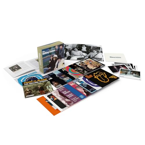 The Rolling Stones - The Rolling Stones Singles 1966-1971 [18 x 7" Single Boxset] | Mint (M) Mint (M)-The Happy Cap