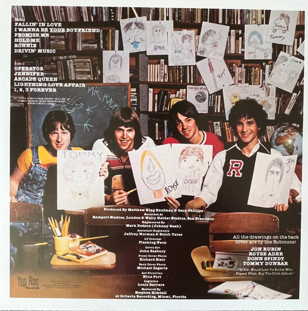 The Rubinoos - Back To The Drawing Board | Mint (M) Mint (M)-The Happy Cap