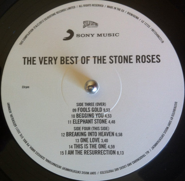 The Stone Roses  The Very Best Of The Stone Roses | Mint (M) Mint (M)-The Happy Cap