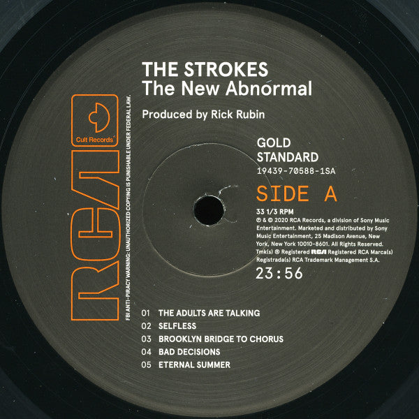 The Strokes  The New Abnormal | Mint (M) Mint (M)-The Happy Cap