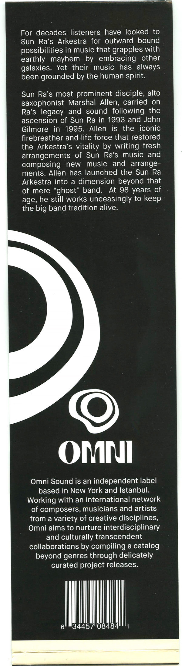 The Sun Ra Arkestra Directed By Marshall Allen - Living Sky | Mint (M) Mint (M)-The Happy Cap