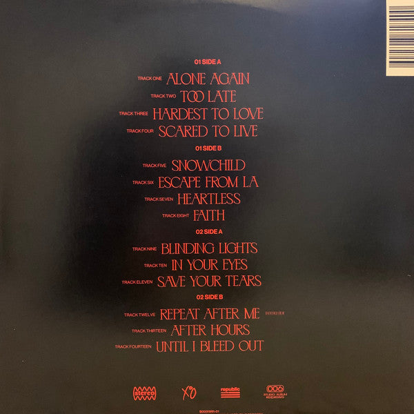 The Weeknd - After Hours (2xVINYL) | Mint (M) Mint (M)-The Happy Cap