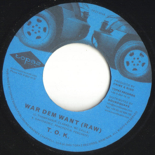 War Dem Want (7" VINYL) | Near Mint (NM) Generic-The Happy Cap