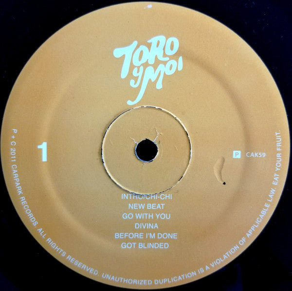 Toro Y Moi - Underneath The Pine | Mint (M) Mint (M)-The Happy Cap