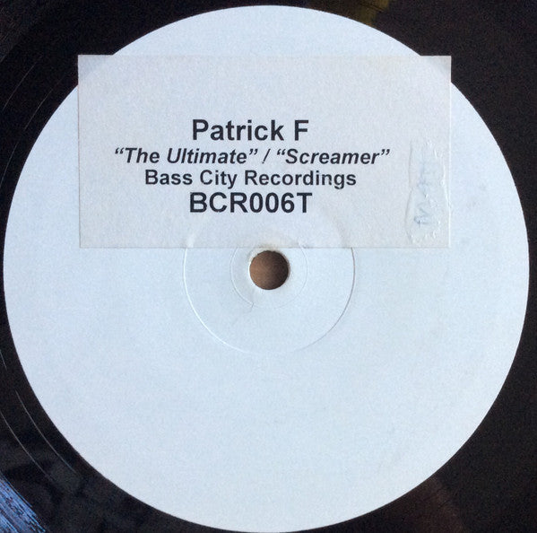 Patrick F - The Ultimate / Screamer | Very Good Plus (VG+) Generic-The Happy Cap