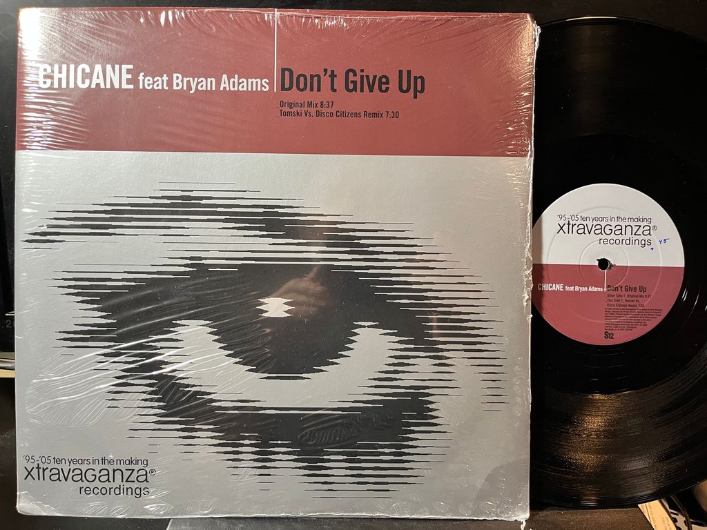 Chicane - Don't Give Up (VINYL) | Excellent+ (EX+) Near Mint (NM)-The Happy Cap