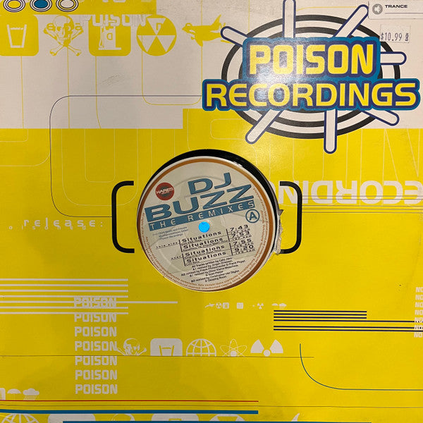DJ Buzz - Situations (Remixes) | Very Good Plus (VG+) Very Good Plus (VG+)-The Happy Cap