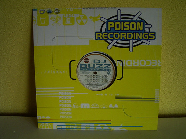 DJ Buzz - Situations (Remixes) | Very Good Plus (VG+) Very Good Plus (VG+)-The Happy Cap