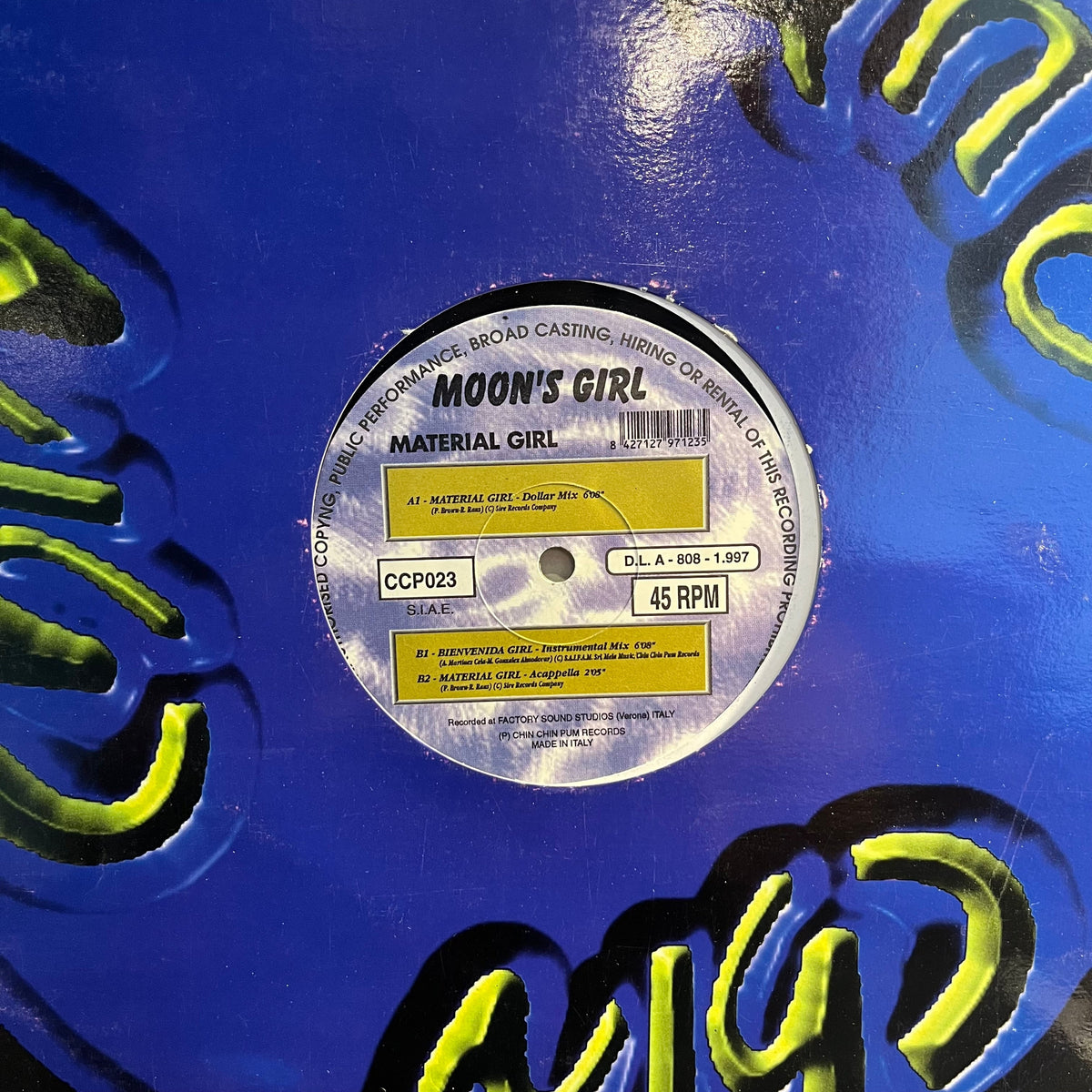 Moon's Girl - Material Girl | Very Good (VG) Good Plus (G+)-The Happy Cap