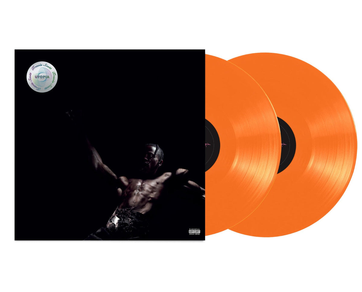 Travis Scott - UTOPIA (2LP Indie Excl Orange Vinyl) | Mint (M) Mint (M)-The Happy Cap