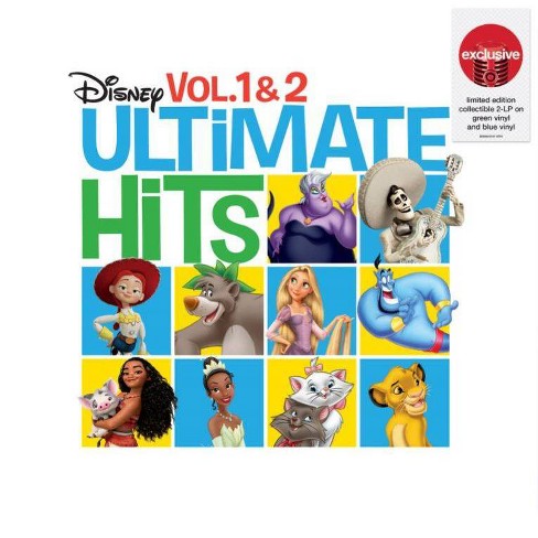 Various Artists - Disney Ultimate Hits Vol.1 & 2 (Limited Edition, Green & Blue Vinyl) (2 Lp's) | Mint (M) Mint (M)-The Happy Cap