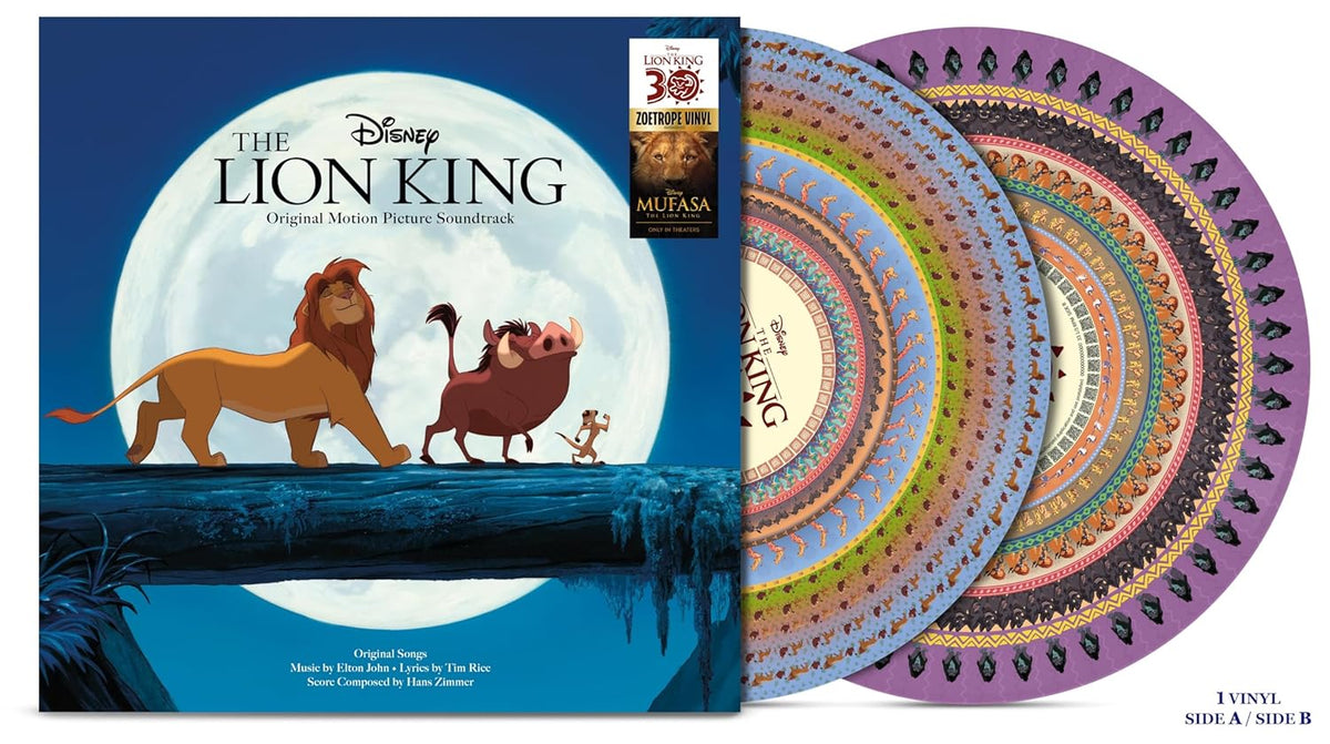 Various Artists - Lion King: 30th Anniversary (ZOETROPE DISC / IMPORT) | Mint (M) Mint (M)-The Happy Cap