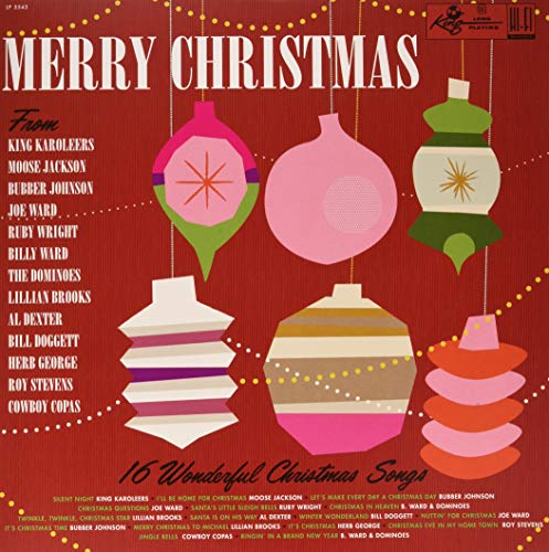 Various Artists - Merry Christmas From King Records (Ltd RSD Red Vinyl) | Mint (M) Mint (M)-The Happy Cap