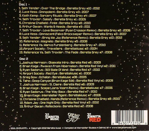 Various - Beretta Music: Ten Years Of Techno 2002 - 2012 | Mint (M) Mint (M)-The Happy Cap