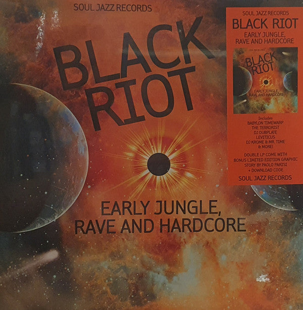 Various - Black Riot (Early Jungle, Rave And Hardcore) | Mint (M) Mint (M)-The Happy Cap
