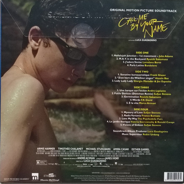 Call Me By Your Name (Original Motion Picture Soundtrack) | Mint (M) Mint (M)-The Happy Cap