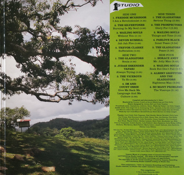 Fire Over Babylon (Dread, Peace And Conscious Sounds At Studio One) | Mint (M) Mint (M)-The Happy Cap