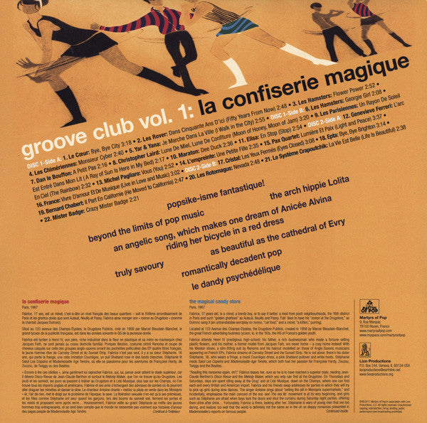 Groove Club Vol. 1: La Confiserie Magique | Mint (M) Mint (M)-The Happy Cap