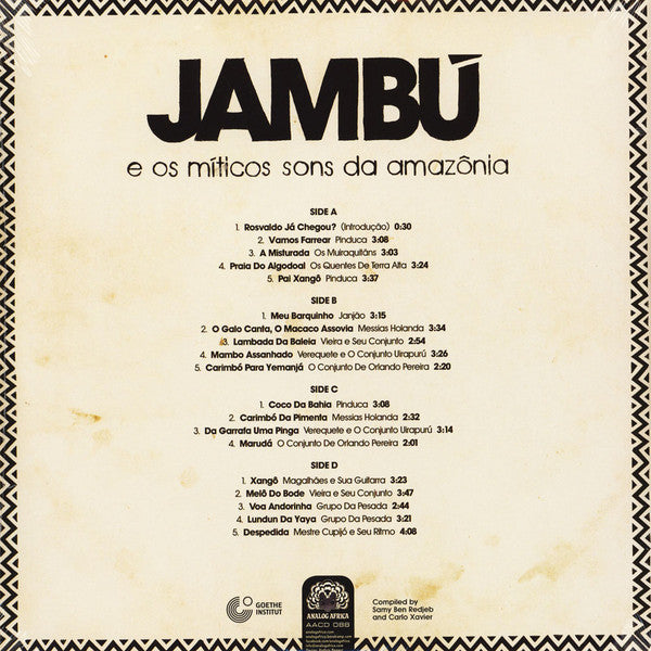 Various - Jambú E Os Míticos Sons Da Amazônia | Mint (M) Mint (M)-The Happy Cap