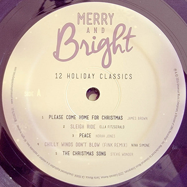 Various - Merry and Bright 12 Holiday Classics | Mint (M) Mint (M)-The Happy Cap