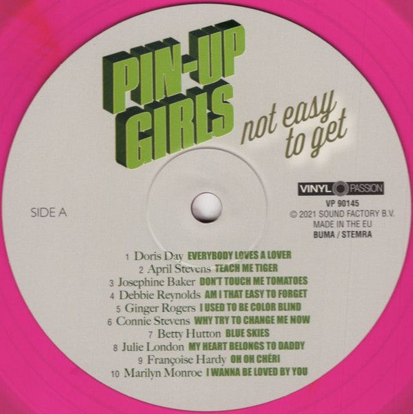 Various - Pin-Up Girls - Not Easy To Get | Mint (M) Mint (M)-The Happy Cap